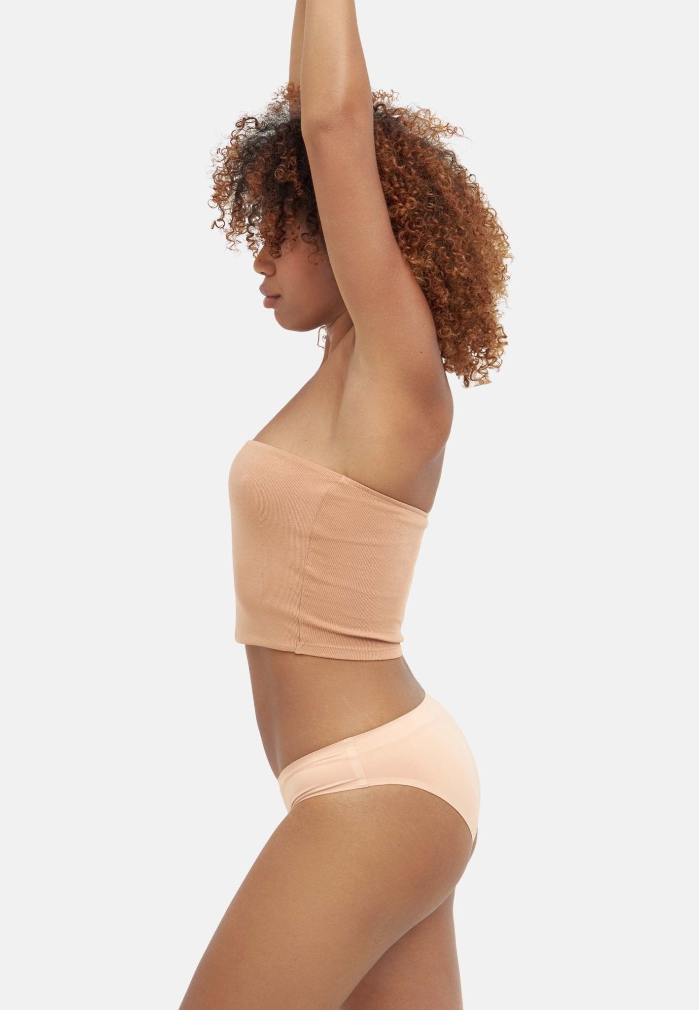 STARTERSET SCHWARZ & BEIGE - Slip - mymonthlys Periodenunterwäsche